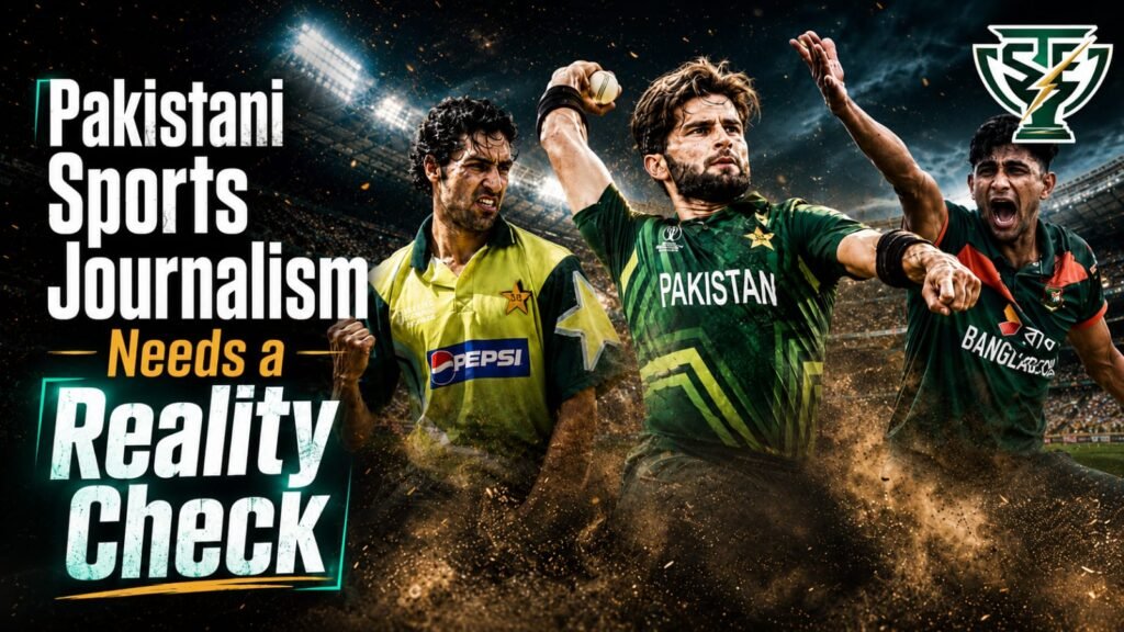 Pakistani Sports Journalism Needs a Reality Check After the Shaheen Afridi Video Mess