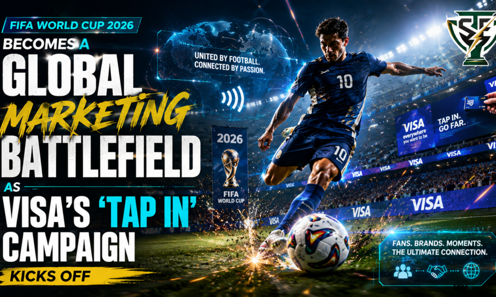 FIFA World Cup 2026 Becomes a Global Marketing Battlefield as Visa’s ‘Tap In’ Campaign Kicks Off