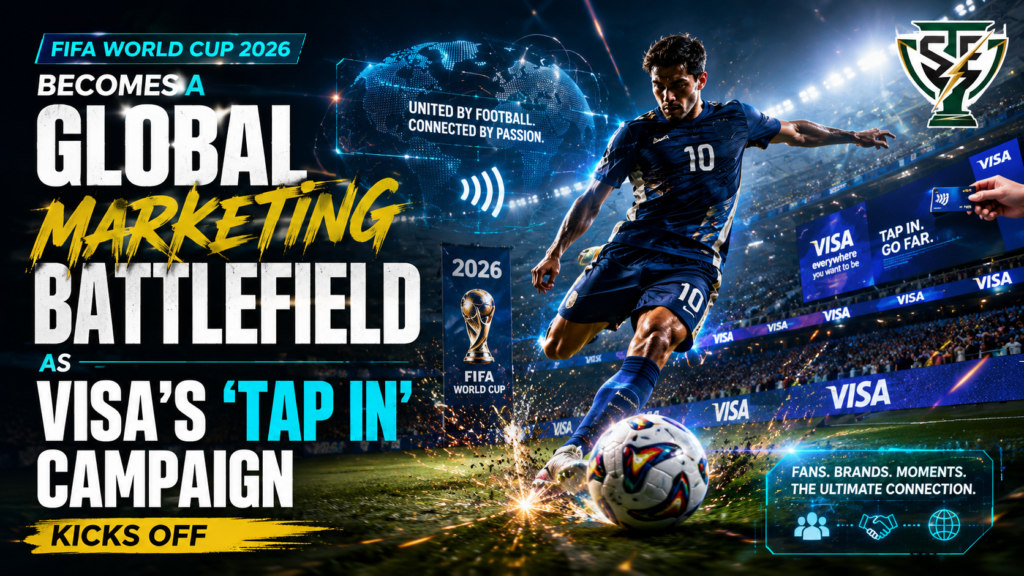 FIFA World Cup 2026 Becomes a Global Marketing Battlefield as Visa’s ‘Tap In’ Campaign Kicks Off