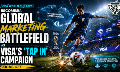 FIFA World Cup 2026 Becomes a Global Marketing Battlefield as Visa’s ‘Tap In’ Campaign Kicks Off