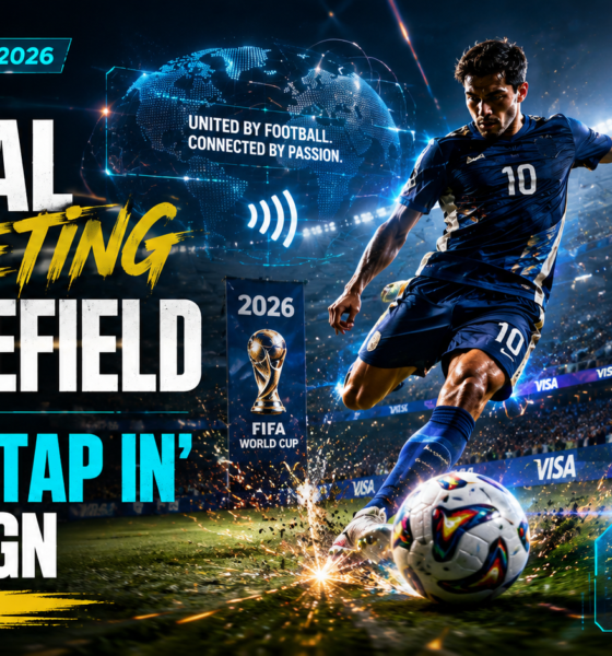 FIFA World Cup 2026 Becomes a Global Marketing Battlefield as Visa’s ‘Tap In’ Campaign Kicks Off