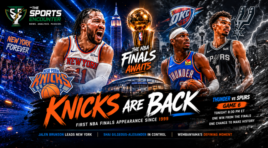 Knicks Await NBA Finals Opponent as Thunder-Spurs Lock Horns in Game 6