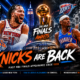 Knicks Await NBA Finals Opponent as Thunder-Spurs Lock Horns in Game 6
