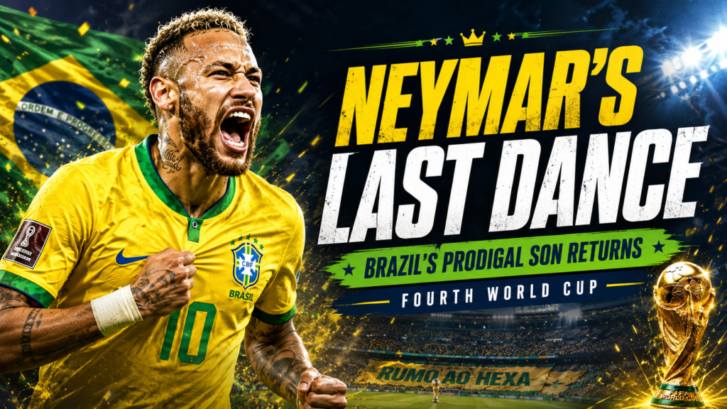 Neymar's Last Dance: Brazil's Prodigal Son Returns for His Fourth World Cup