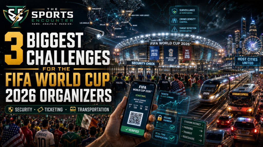 3 Biggest Challenges for the FIFA World Cup 2026 Organizers | The Sports Encounter