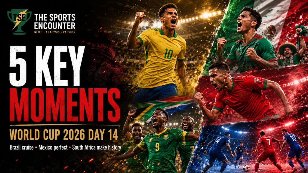 5 Key Moments From FIFA World Cup 2026 Day 14