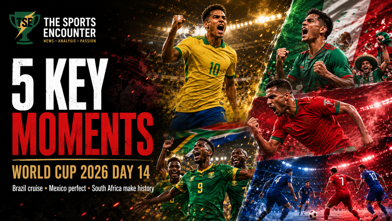 5 Key Moments From FIFA World Cup 2026 Day 14