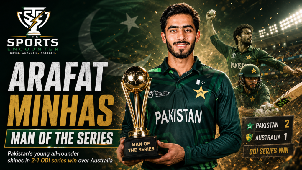 Arafat Minhas Was the Biggest Gain of the Series