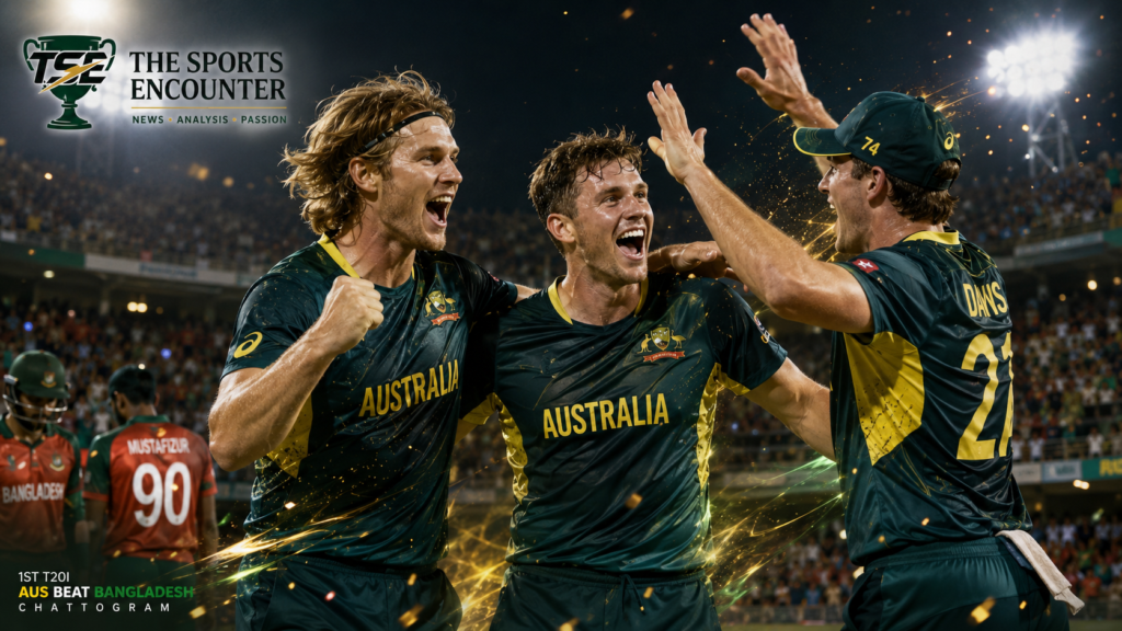 Australia Draw First Blood, Break Bangladesh's T20I Momentum