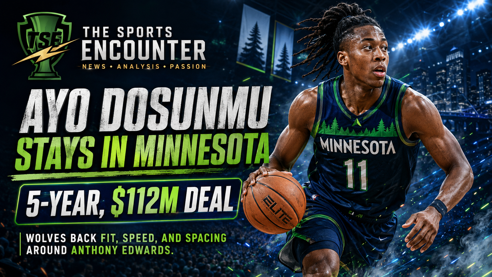 Ayo Dosunmu’s $112M Deal Buoys Minnesota Timberwolves