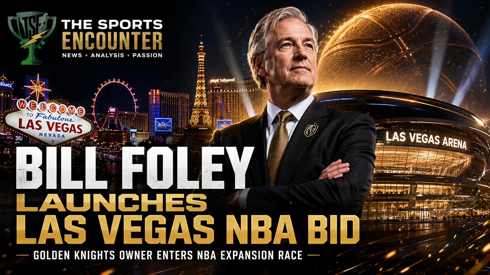 Bill Foley Launches Las Vegas NBA Expansion Bid