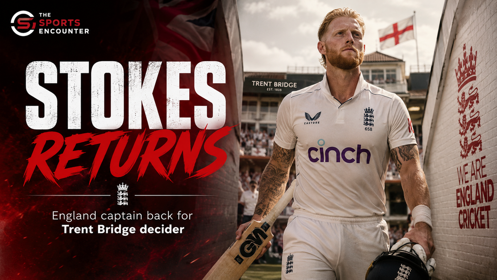 Brendon McCullum Confirms Ben Stokes Will Return as Captain