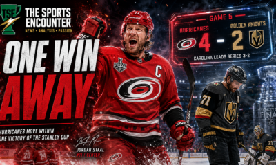 Carolina Hurricanes Go 3-2 Up in Stanley Cup Final After Game 5 Win Over Vegas Golden Knights