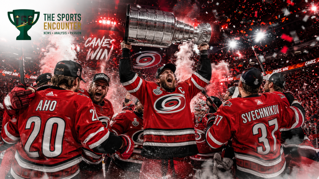 Carolina Hurricanes Shut Out Vegas Golden Knights in Game 6, Lift Stanley Cup After 20 Years