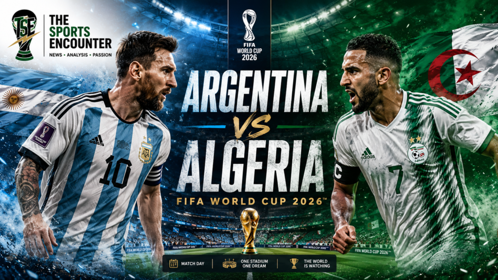 Algeria Made Argentina Sweat Before Messi Took Over