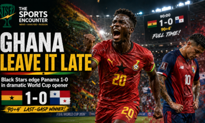 Ghana Leave It Late as Yirenkyi Breaks Panama Hearts in World Cup Opener