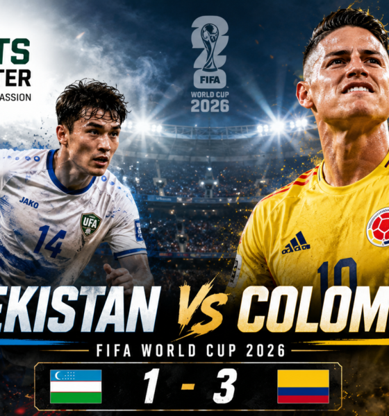 Uzbekistan Make History, Colombia Take Control in Group K Thriller