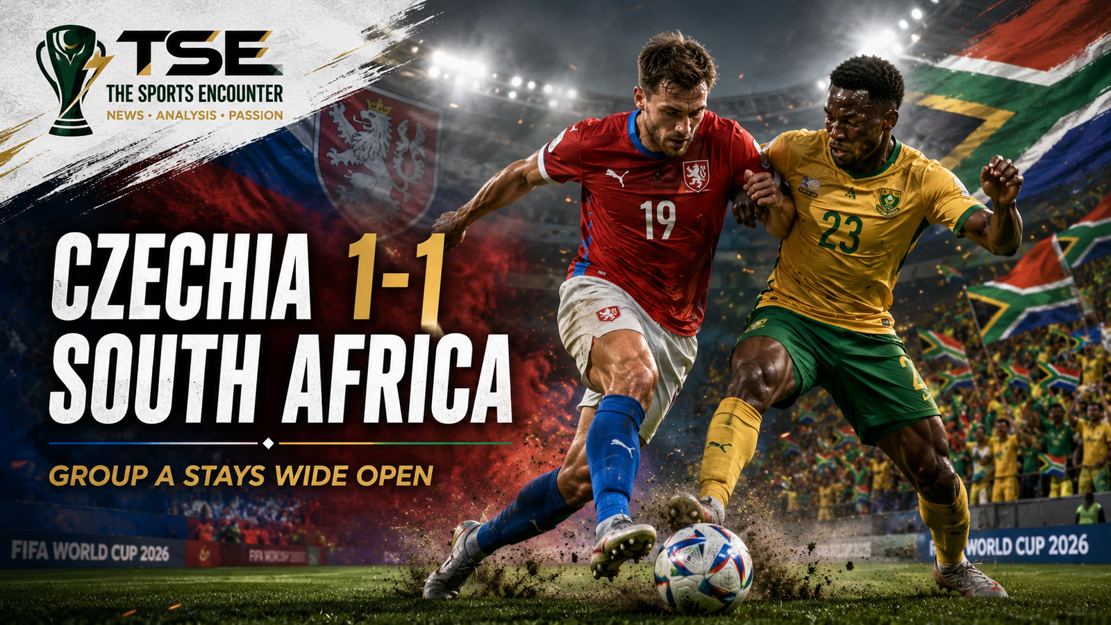 Czechia and South Africa Share the Pain as Group A Tightens