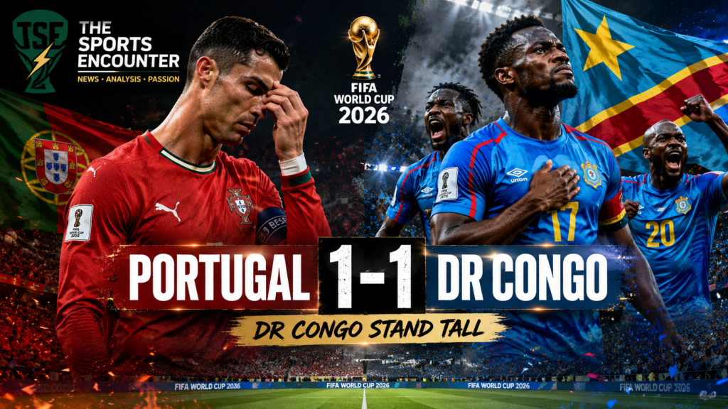 DR Congo Stun Portugal as Ronaldo’s World Cup Question Grows Louder