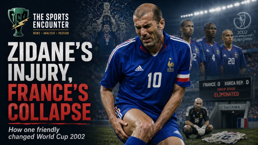 The Friendly That Changed a World Cup: How Zidane’s Injury Crushed France in 2002
