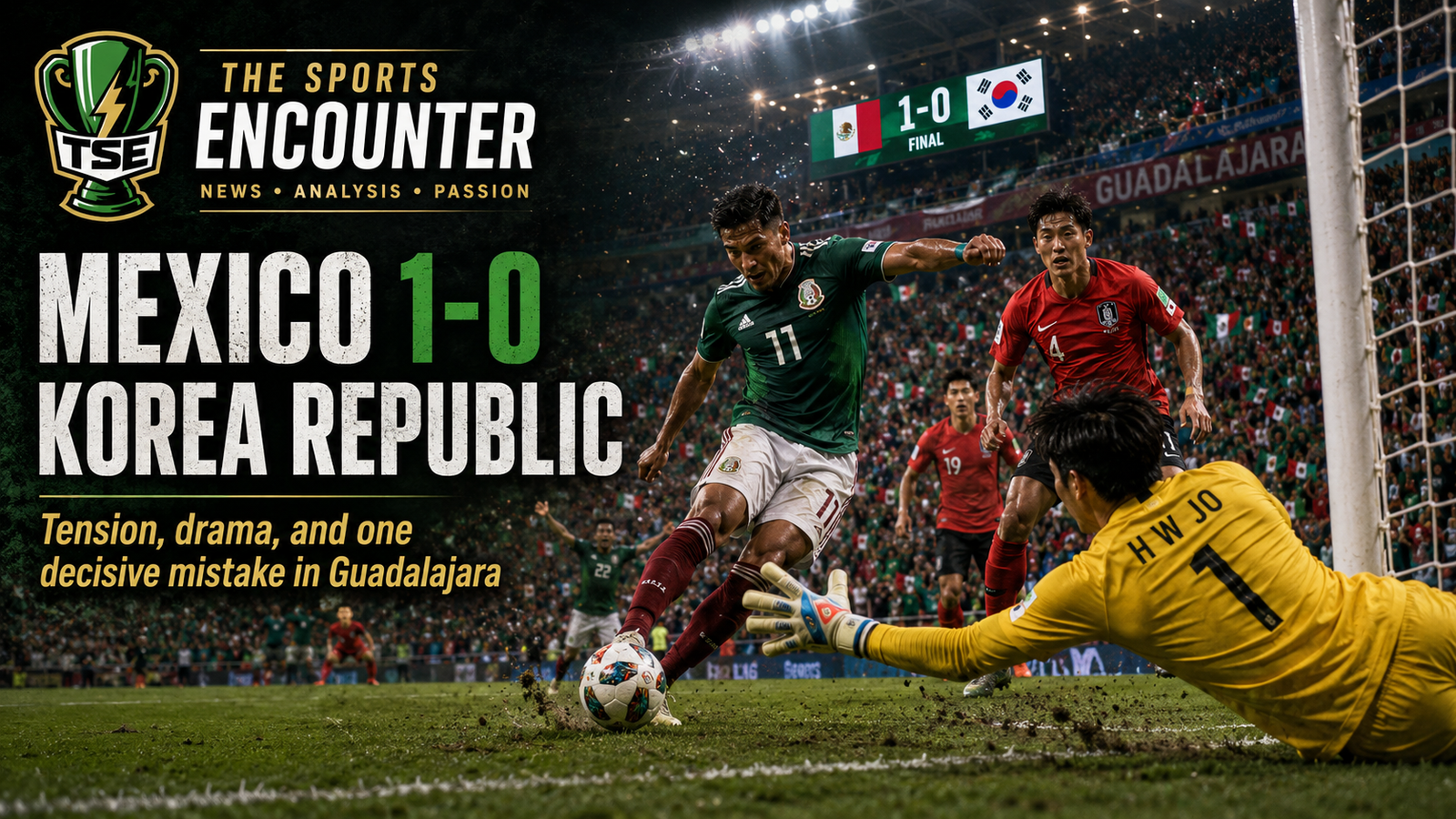Mexico Edge Korea Republic in a Tense World Cup Fight Where One Mistake Changed Everything