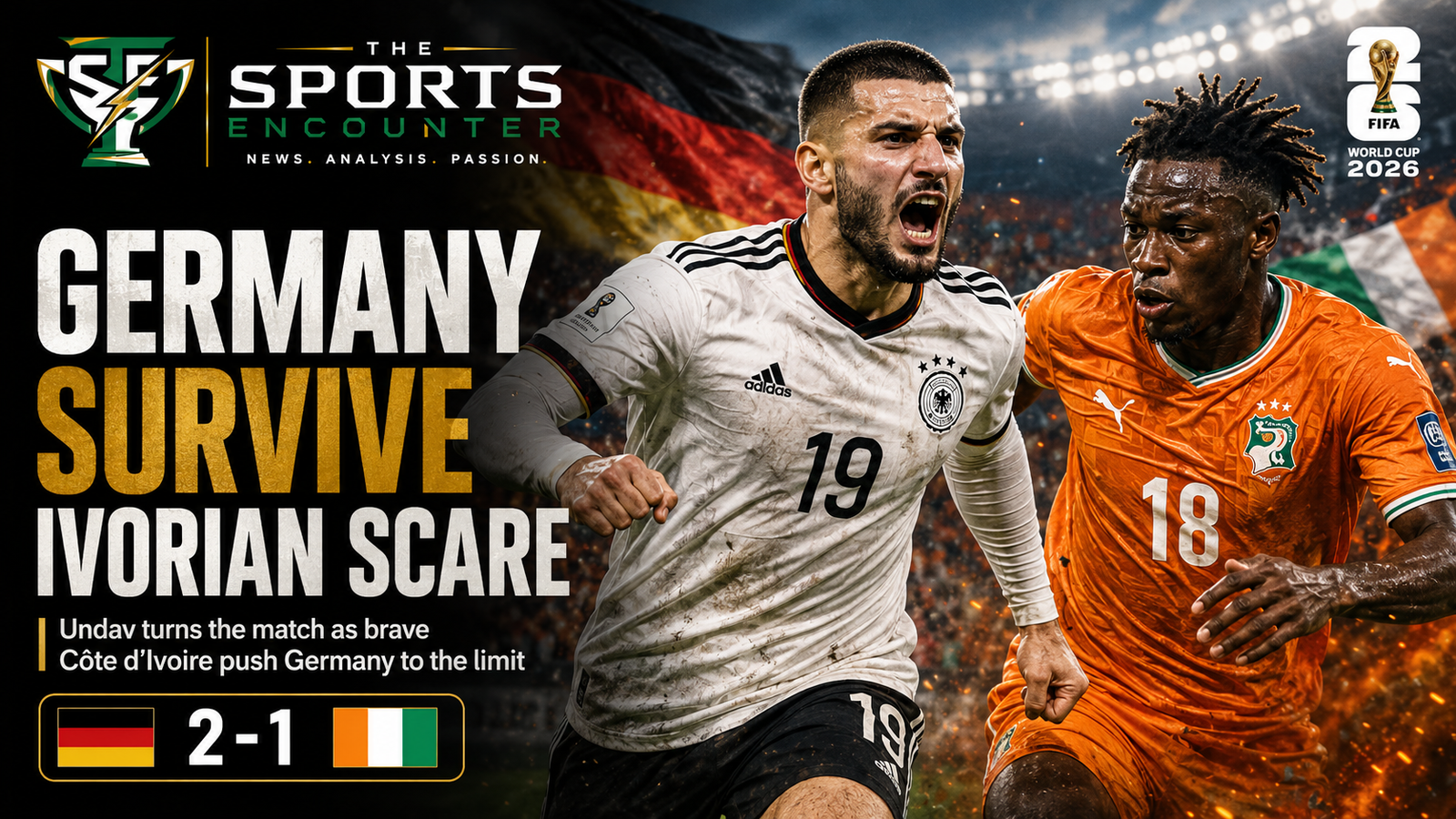 Germany’s Second-Half Surge Denies Fearless Côte d’Ivoire