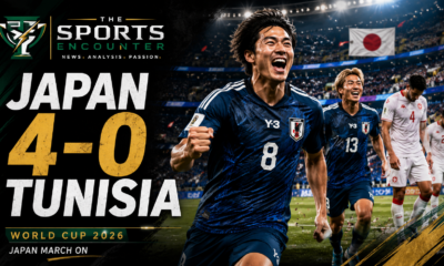 apan Turn Pressure Into Power With Ruthless 4-0 Victory Over Tunisia