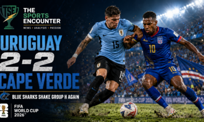 Cape Verde Stun Uruguay in 2-2 World Cup Thriller as Group H Opens Up