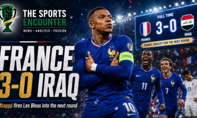 Mbappé Scores Twice as France Beat Iraq 3-0 to Reach Round of 32