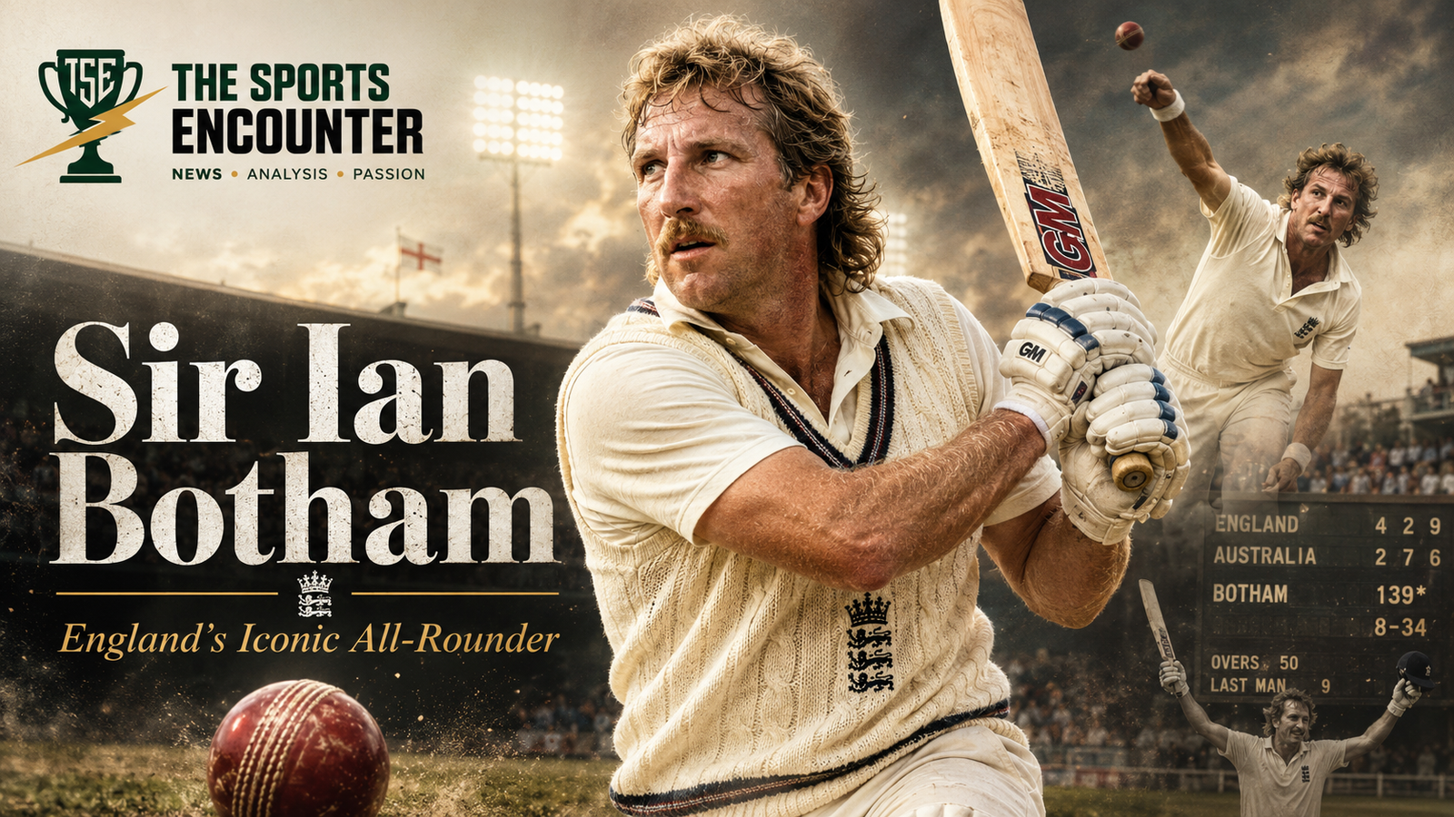 Sir Ian Botham: England’s Greatest All-Rounder and Cricket’s Ultimate Showman