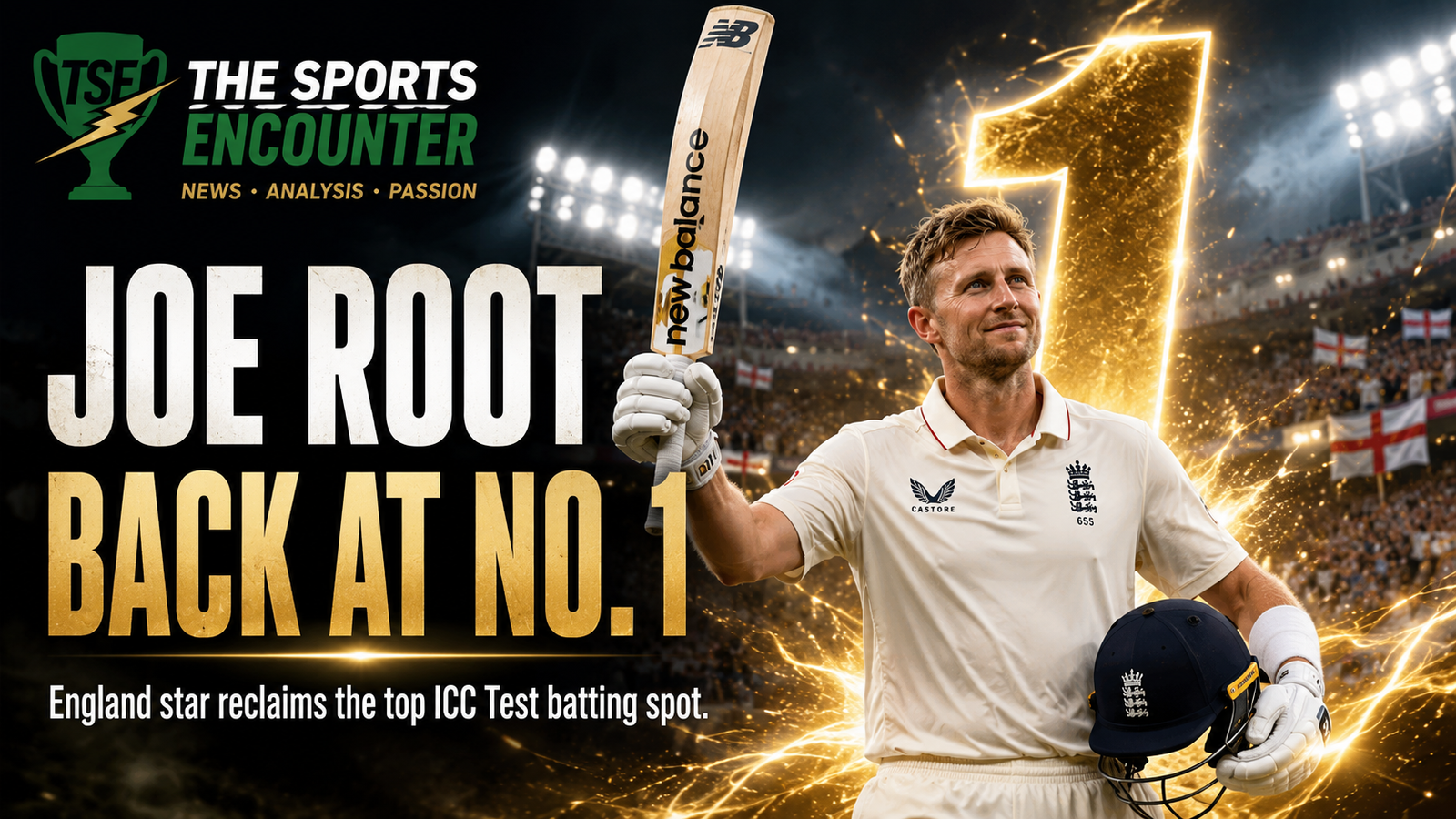 Joe Root Returns to No. 1 in ICC Test Rankings as England’s Run Machine Keeps Rewriting History