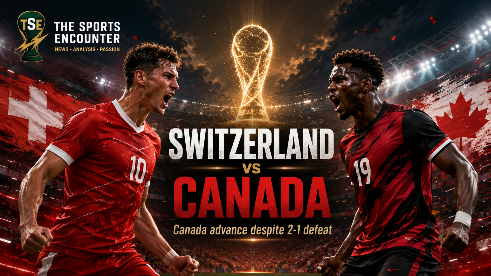 Switzerland Silence Vancouver as Canada Survive World Cup Scare