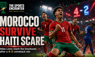Morocco Fight Back Twice as Haiti Bow Out With Pride