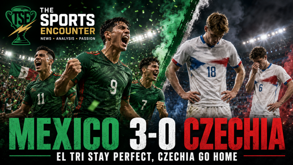Mexico Sweep Group A as Czechia Crash Out of World Cup 2026