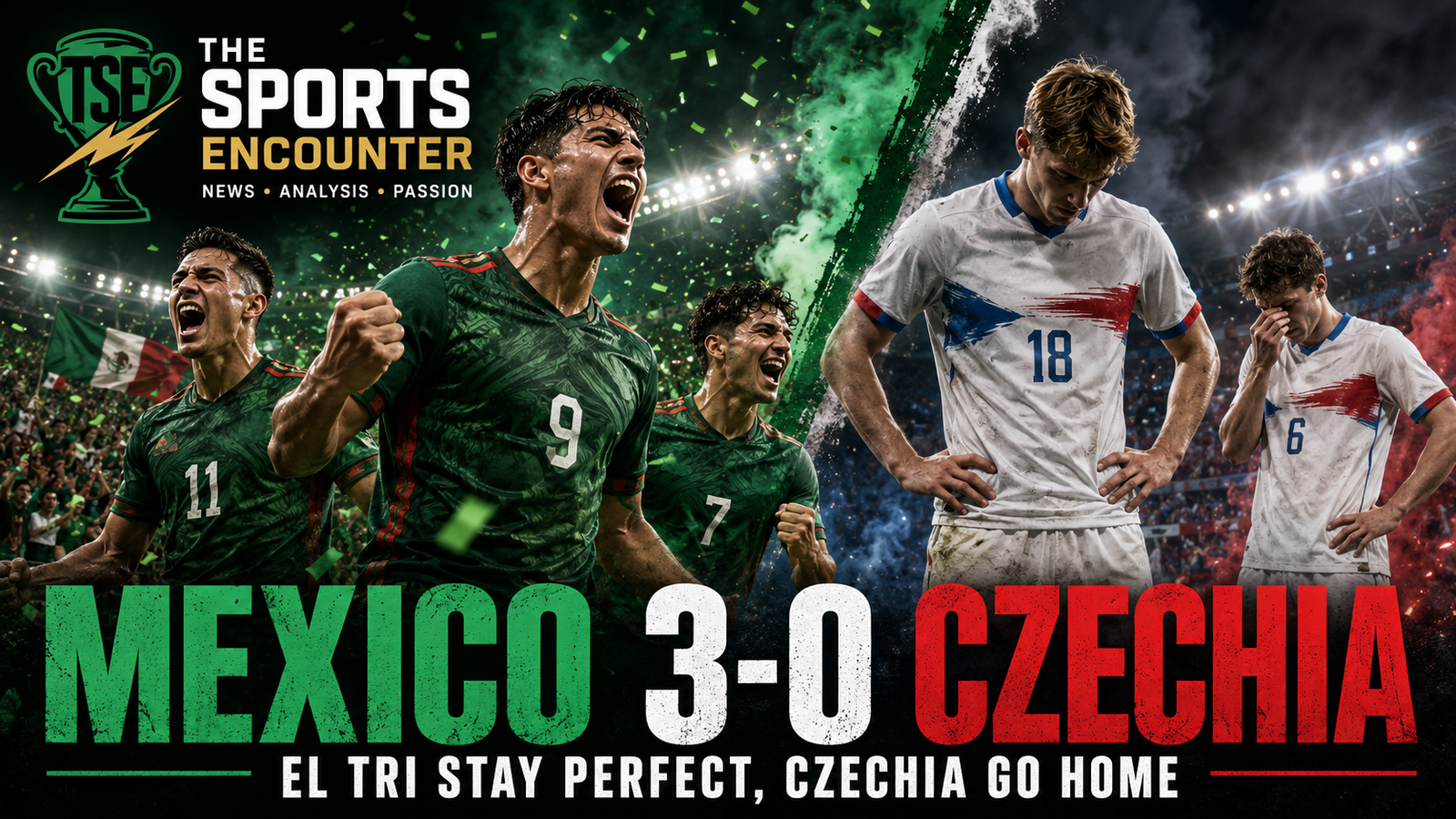 Mexico Sweep Group A as Czechia Crash Out of World Cup 2026