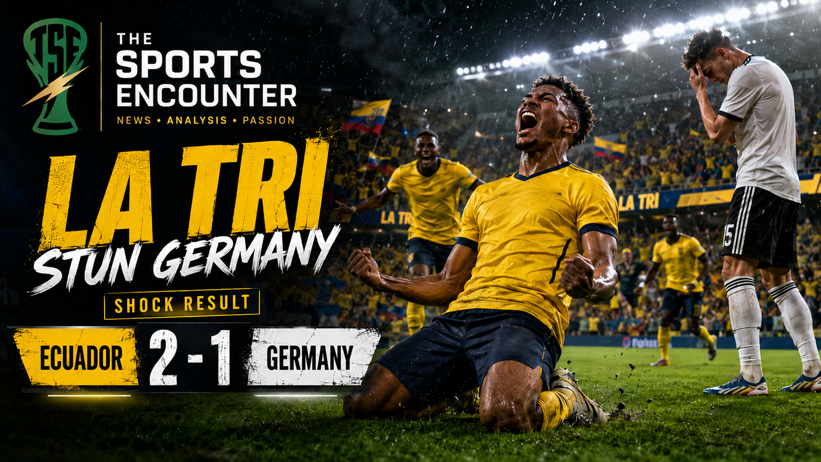 Ecuador Shock Germany 2-1 as La Tri Turn Survival Night Into World Cup Statement