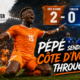 Côte d’Ivoire Make World Cup History as Pépé Ends Curaçao’s Brave Run