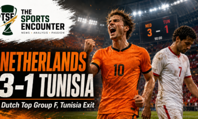 Netherlands Beat Tunisia 3-1 to Top Group F and Set Up Morocco Clash in World Cup 2026 Knockouts