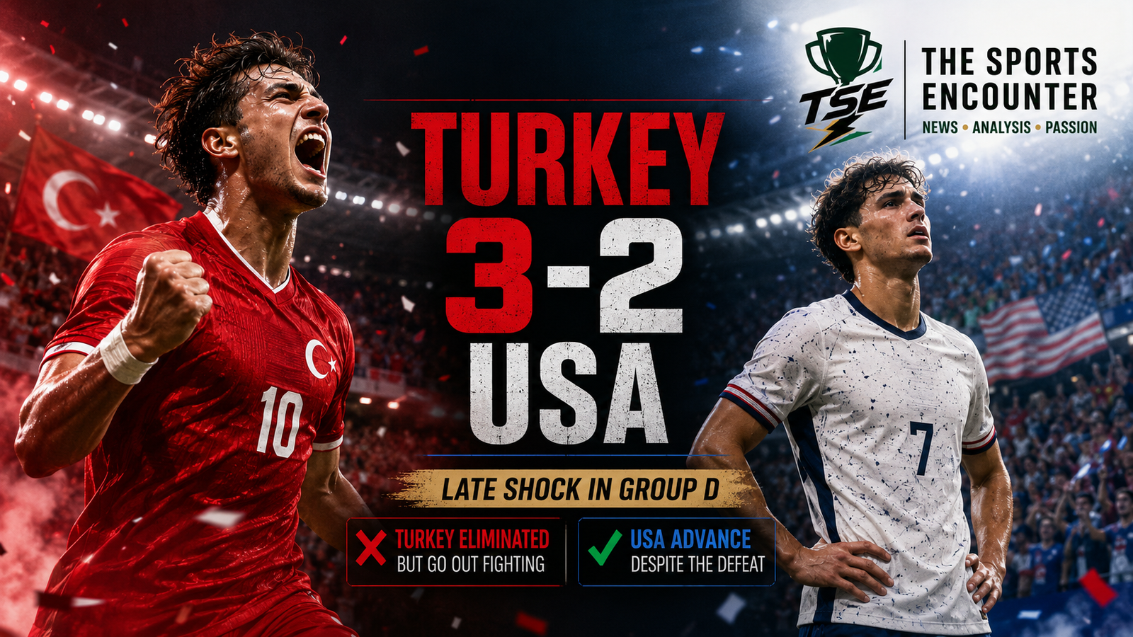 Turkey Leave World Cup 2026 With Pride After Shocking USA