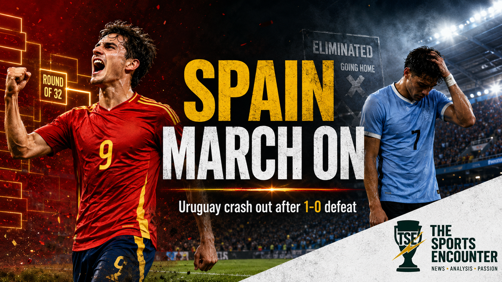 Spain Edge Uruguay as Bielsa’s World Cup Ends in Frustration
