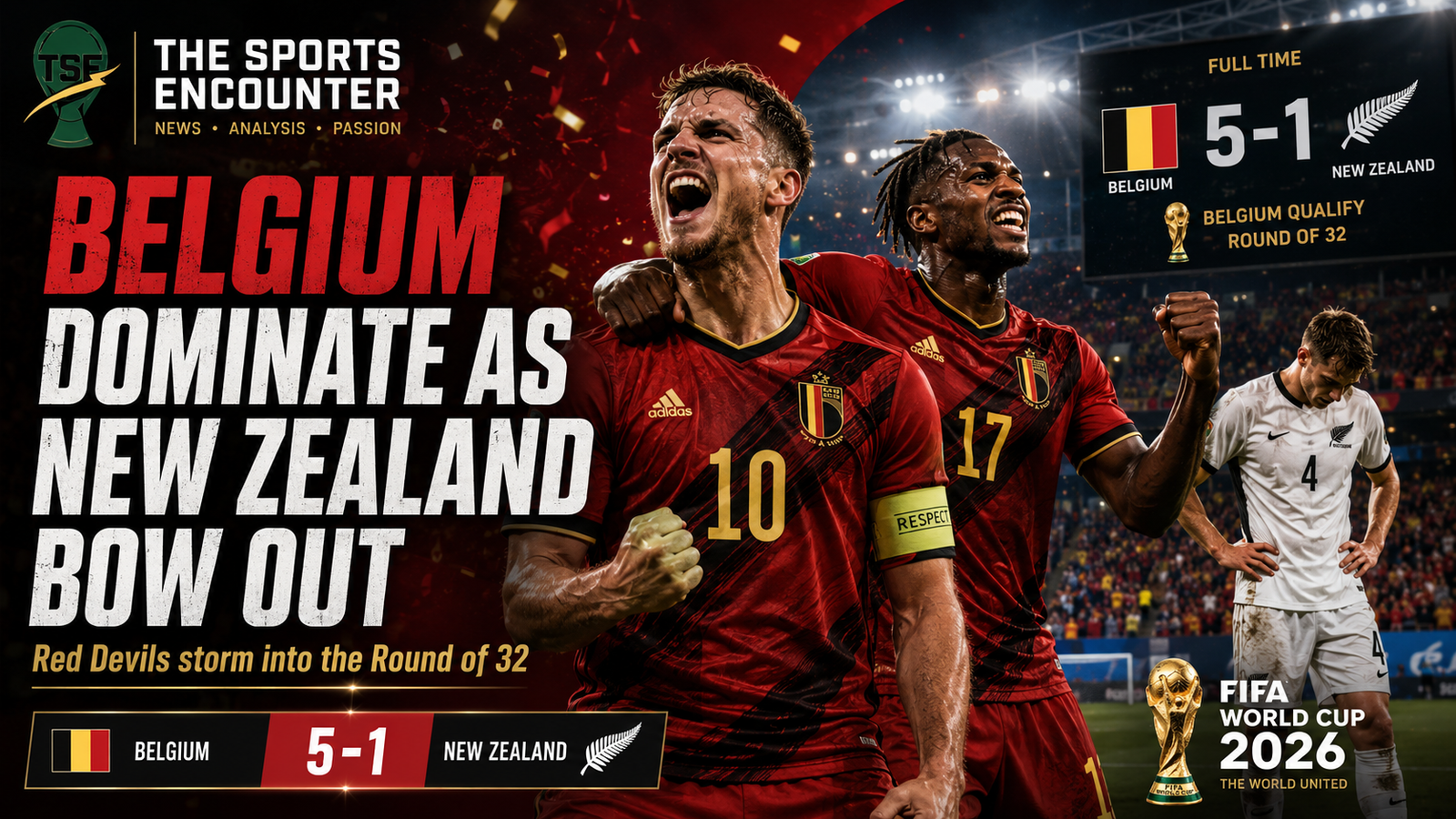 Belgium Finally Find Their Bite as New Zealand’s World Cup Ends in Vancouver