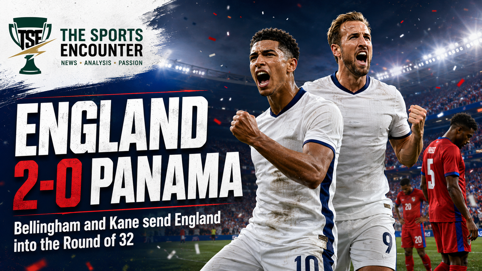 Kane Strikes Again as England Break Panama and March Into the Round of 32