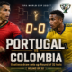 Ronaldo Quiet as Colombia Frustrate Portugal in World Cup Stalemate