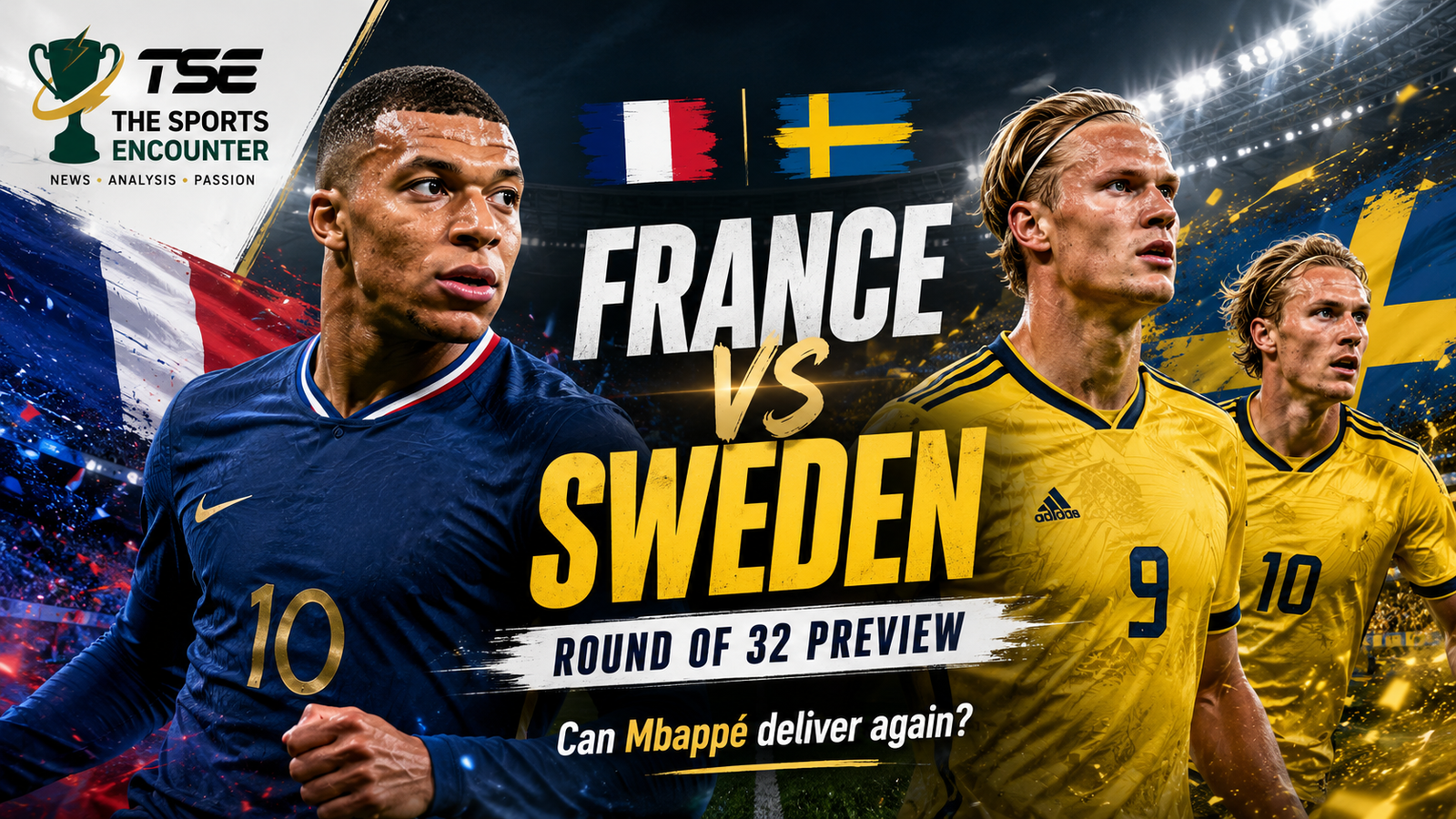 France vs Sweden Preview: Can Sweden Stop Mbappé and Shake the World Cup Bracket?