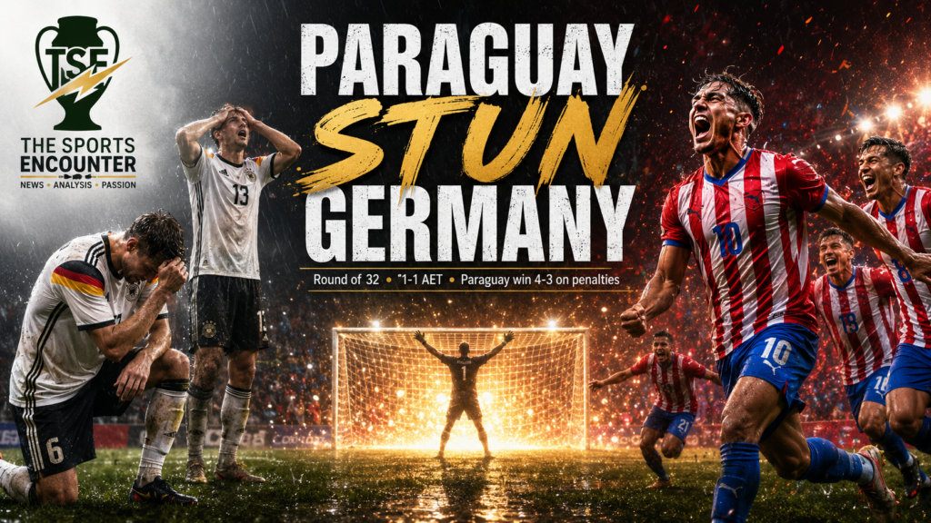 Germany Fall on Penalties as Paraguay Write World Cup Upset