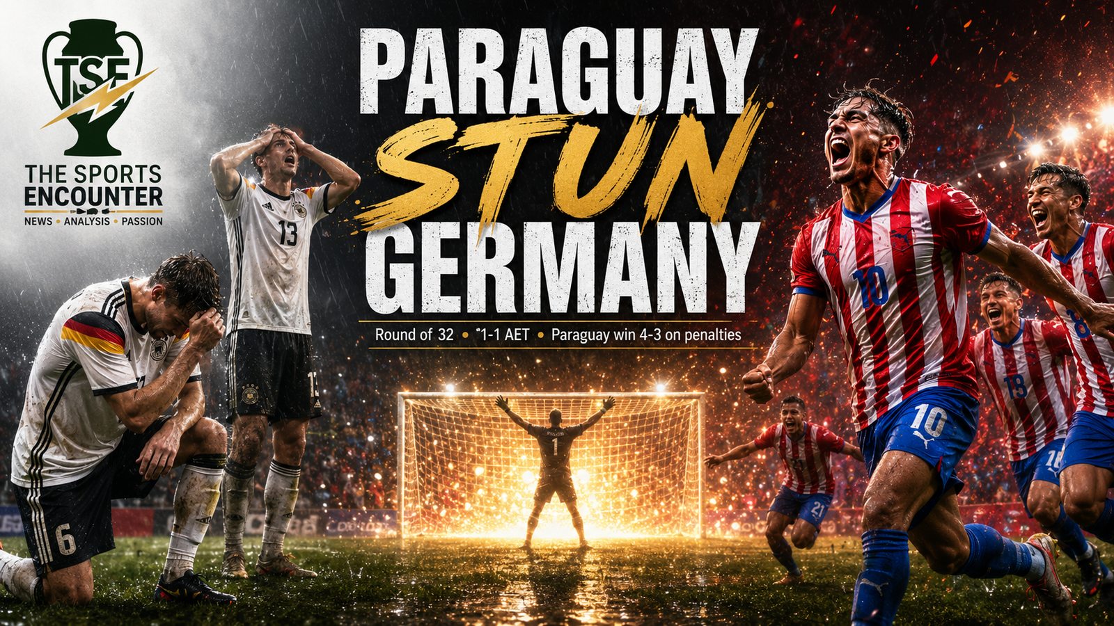Germany Fall on Penalties as Paraguay Write World Cup Upset