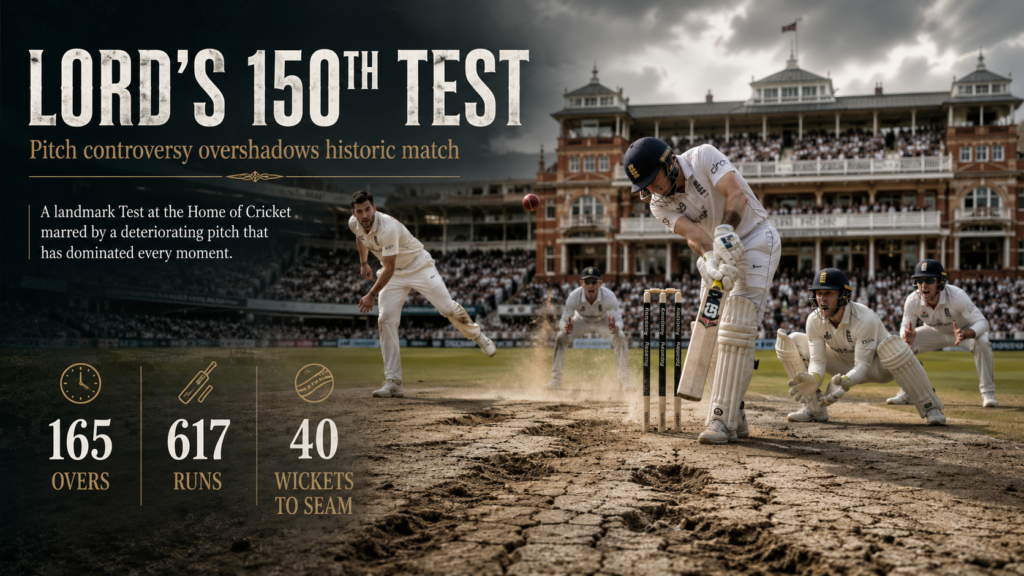 How Lord's Pitch Fiasco Exposes Modern-Day Batting Technique | The Sports Encounter