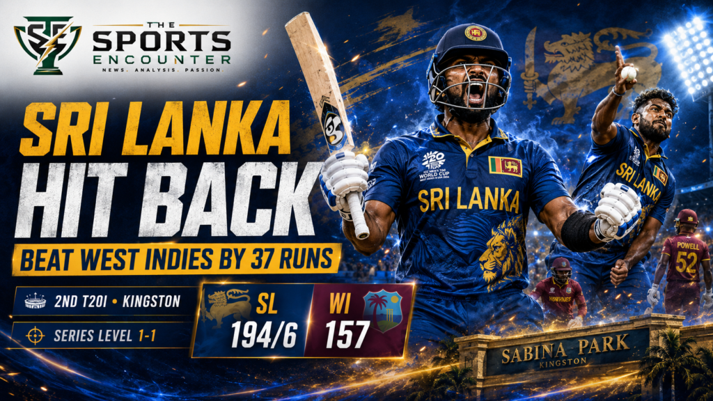 Dasun Shanaka, Bowlers Keep Sri Lanka Alive in West Indies T20I Series