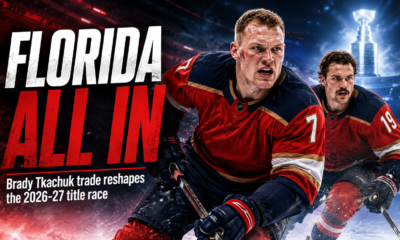 Florida Panthers Jump Back Into Stanley Cup Favorites After Brady Tkachuk Blockbuster