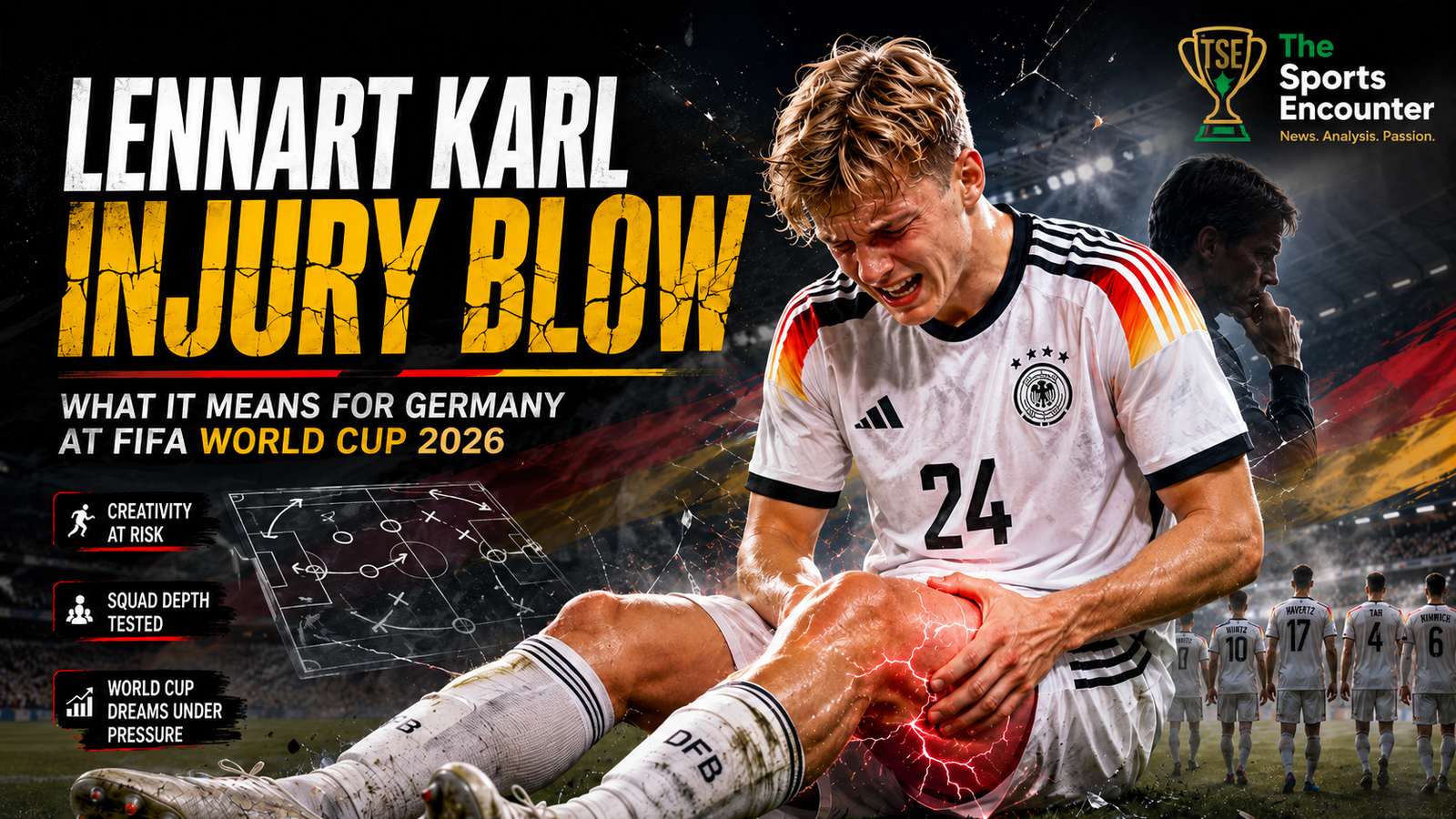 How Much Lennart Karl Injury Will Cost Germany in FIFA World Cup 2026 | The Sports Encounter